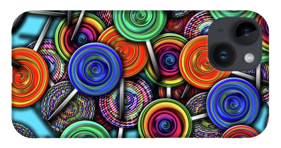 Colorful Lollipops - Phone Case