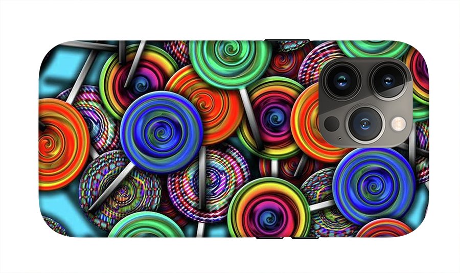 Colorful Lollipops - Phone Case