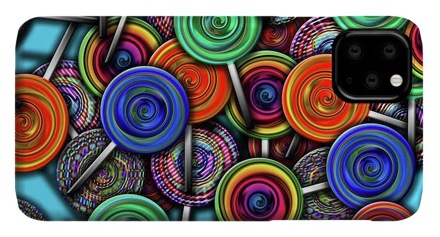 Colorful Lollipops - Phone Case