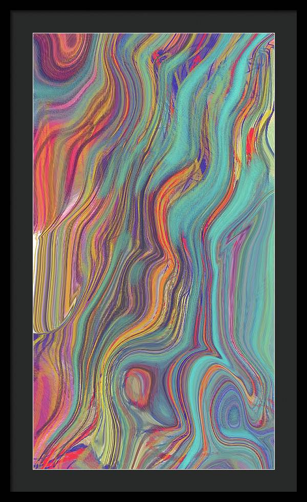 Colorful Sketch - Framed Print