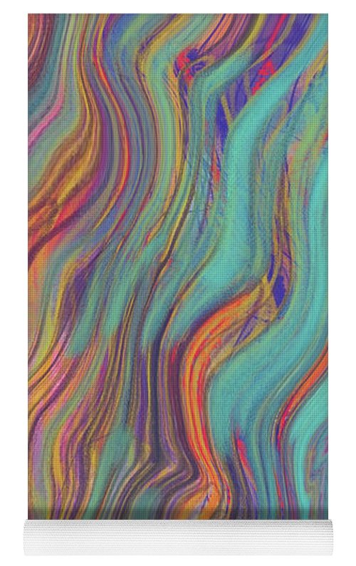 Colorful Sketch - Yoga Mat