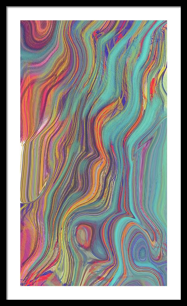 Colorful Sketch - Framed Print
