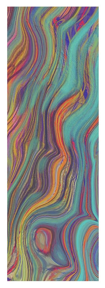 Colorful Sketch - Yoga Mat