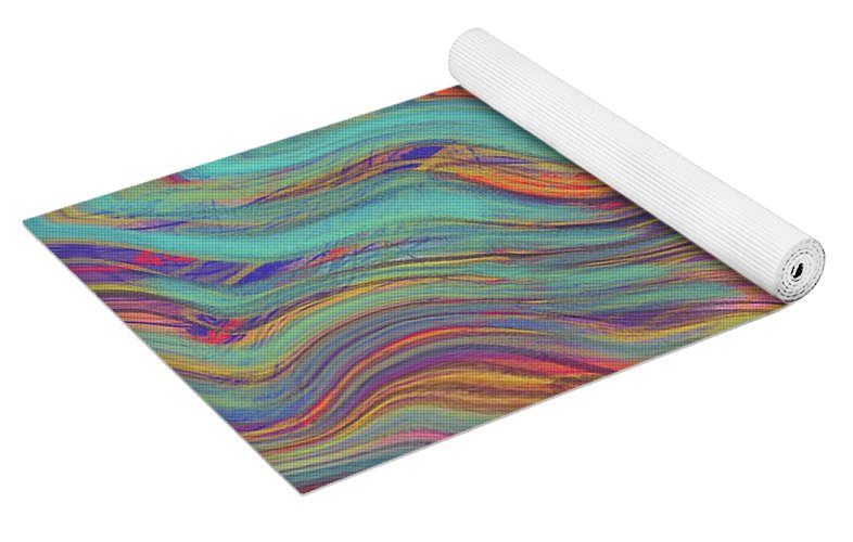 Colorful Sketch - Yoga Mat