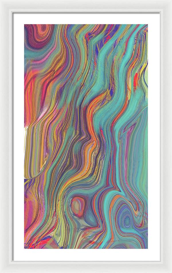 Colorful Sketch - Framed Print