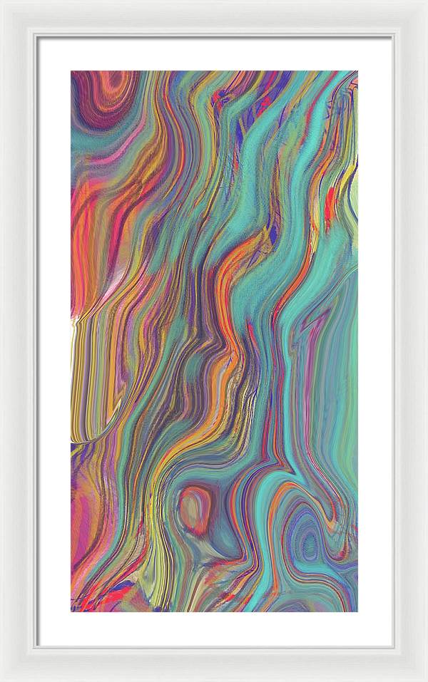 Colorful Sketch - Framed Print