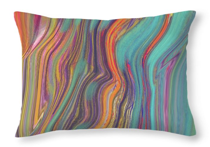 Colorful Sketch - Throw Pillow