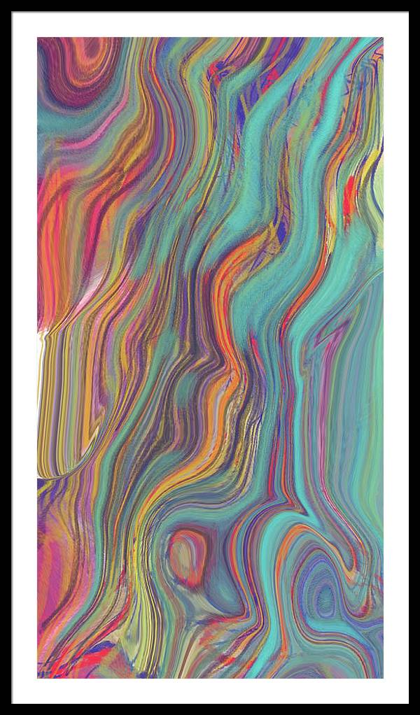 Colorful Sketch - Framed Print