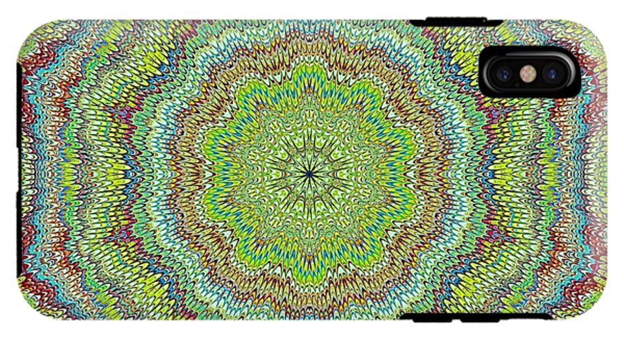 Cool Marbled Kaleidoscope - Phone Case