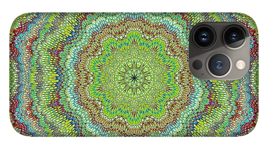 Cool Marbled Kaleidoscope - Phone Case