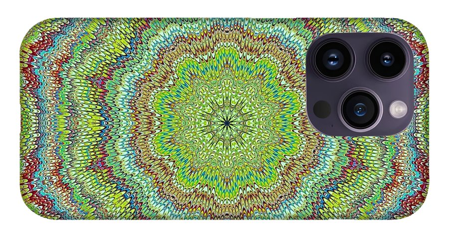 Cool Marbled Kaleidoscope - Phone Case