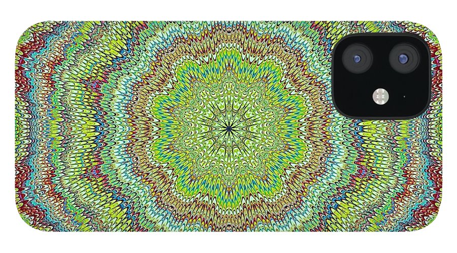 Cool Marbled Kaleidoscope - Phone Case