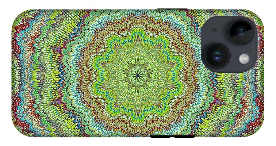Cool Marbled Kaleidoscope - Phone Case