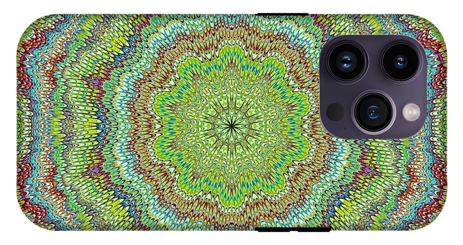 Cool Marbled Kaleidoscope - Phone Case