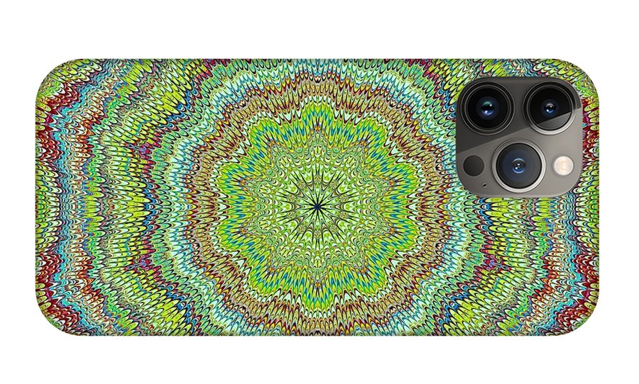 Cool Marbled Kaleidoscope - Phone Case