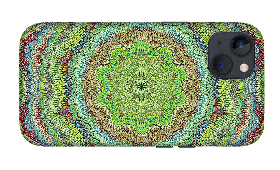 Cool Marbled Kaleidoscope - Phone Case