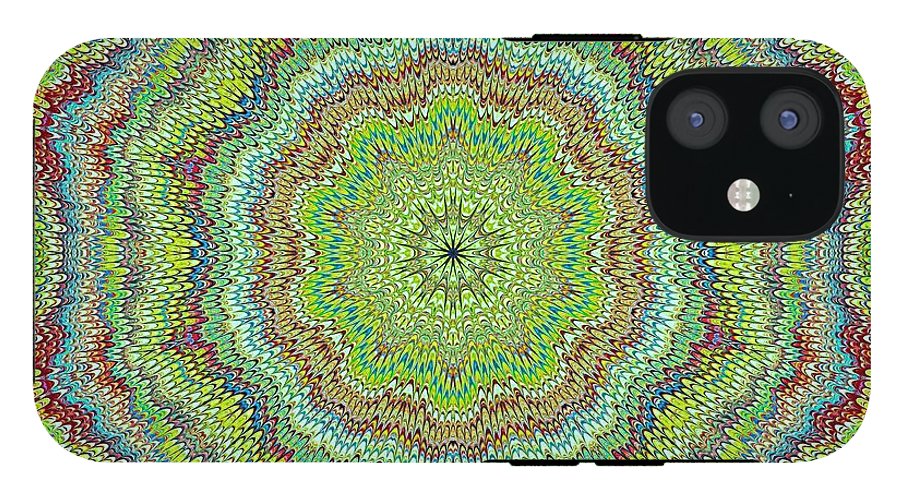 Cool Marbled Kaleidoscope - Phone Case