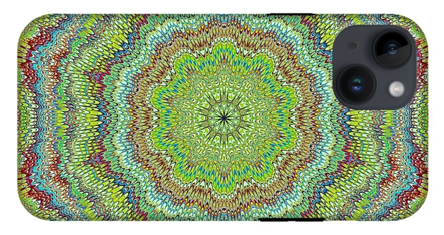 Cool Marbled Kaleidoscope - Phone Case