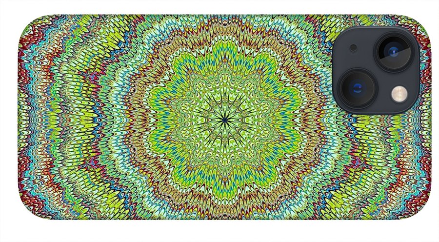 Cool Marbled Kaleidoscope - Phone Case