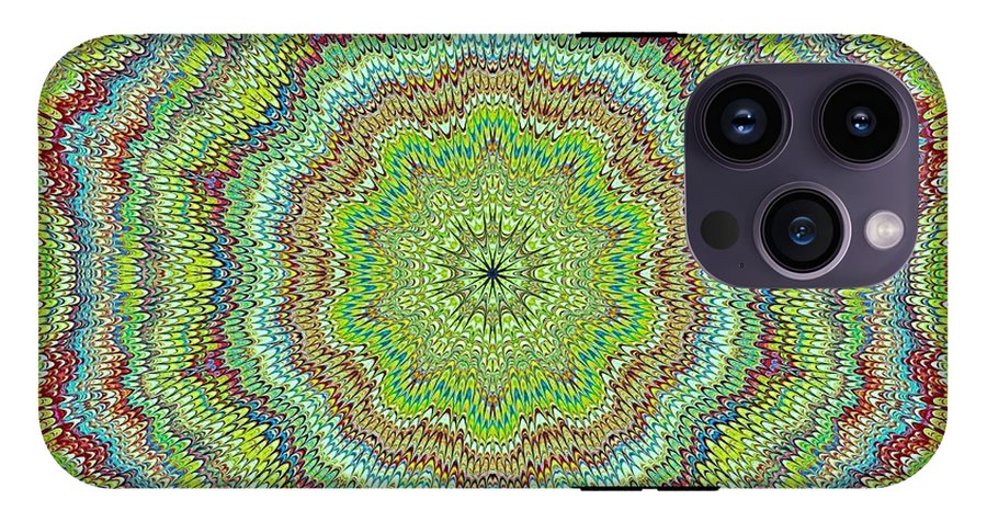 Cool Marbled Kaleidoscope - Phone Case