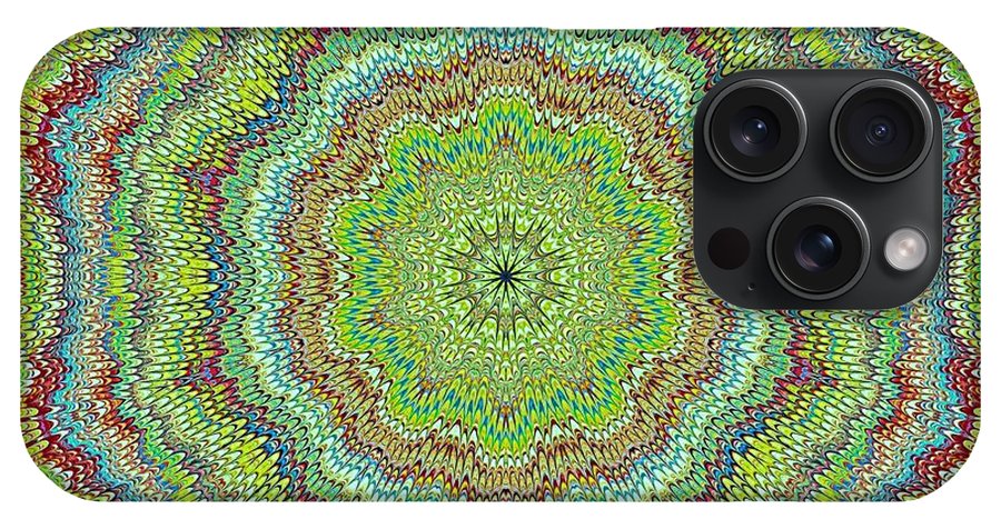 Cool Marbled Kaleidoscope - Phone Case