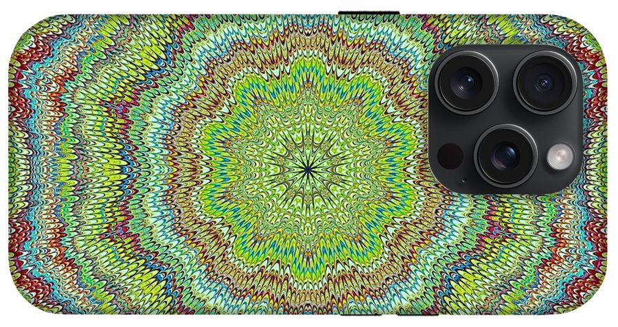 Cool Marbled Kaleidoscope - Phone Case