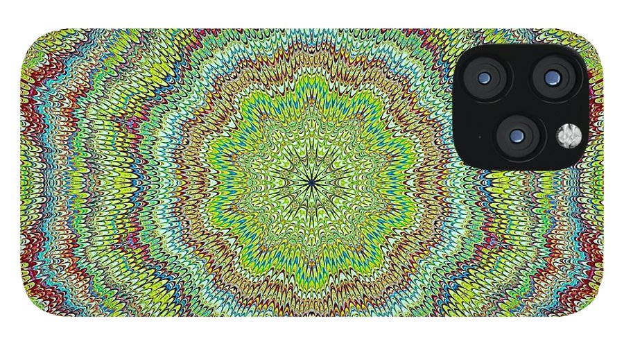 Cool Marbled Kaleidoscope - Phone Case
