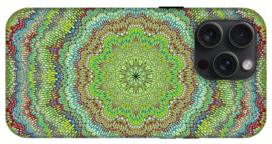 Cool Marbled Kaleidoscope - Phone Case