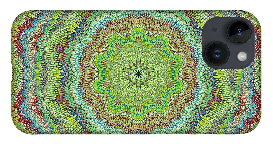 Cool Marbled Kaleidoscope - Phone Case