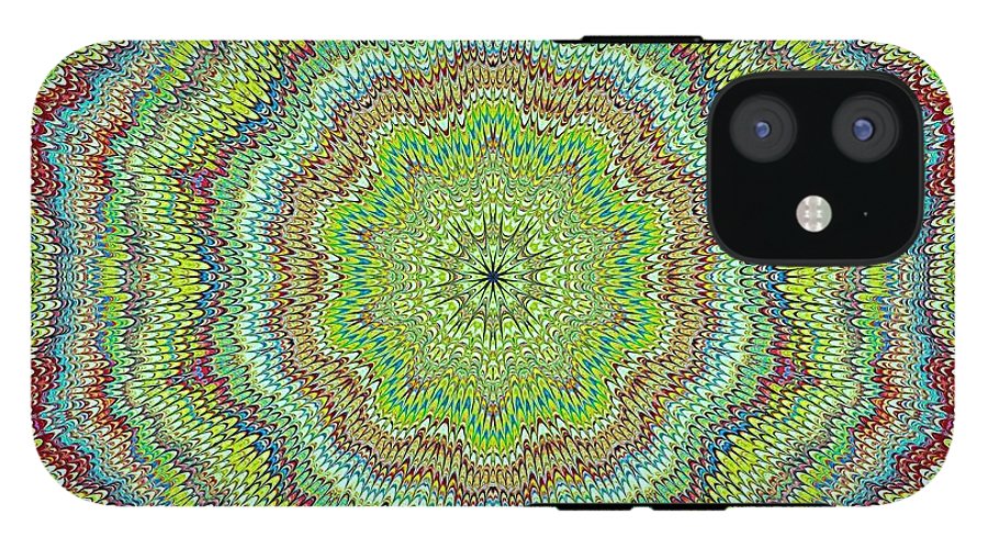 Cool Marbled Kaleidoscope - Phone Case