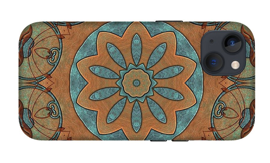 Copper Patina Kaleidoscope - Phone Case