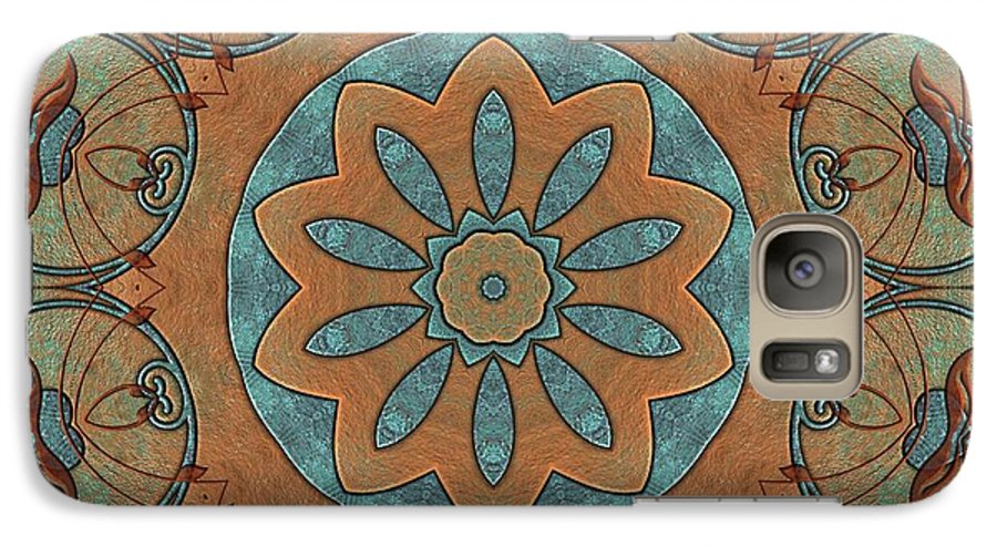 Copper Patina Kaleidoscope - Phone Case