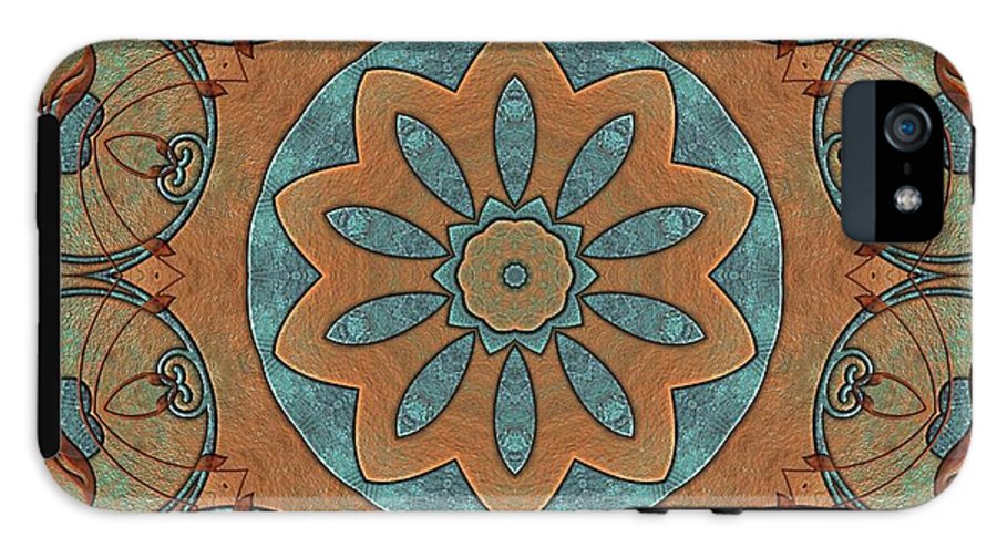 Copper Patina Kaleidoscope - Phone Case