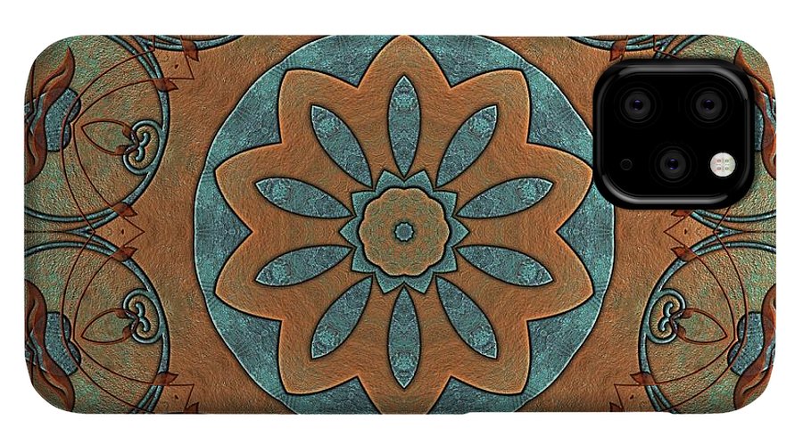 Copper Patina Kaleidoscope - Phone Case