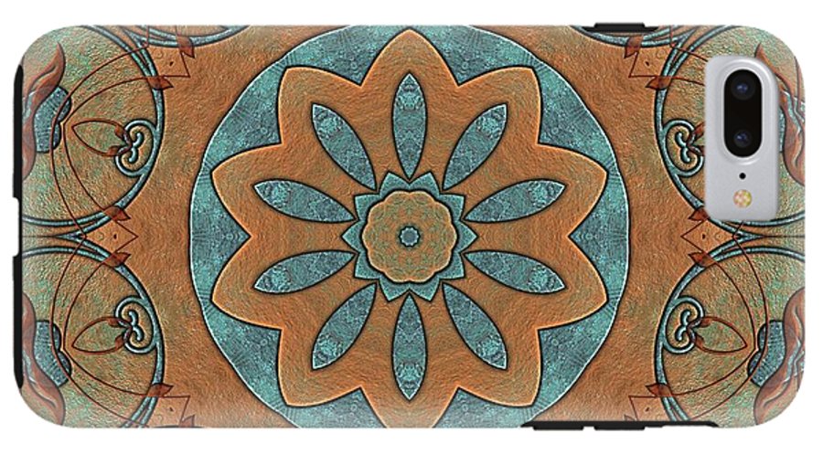 Copper Patina Kaleidoscope - Phone Case
