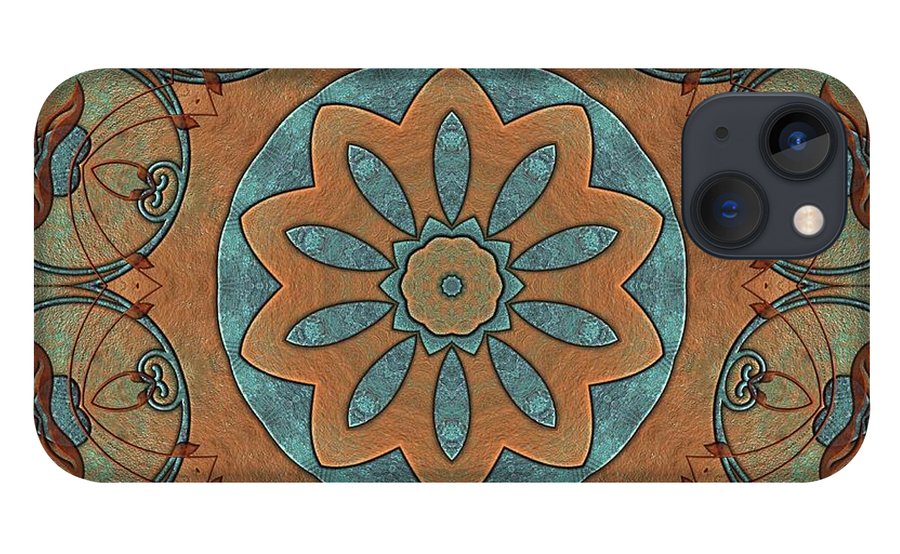 Copper Patina Kaleidoscope - Phone Case