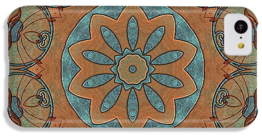Copper Patina Kaleidoscope - Phone Case