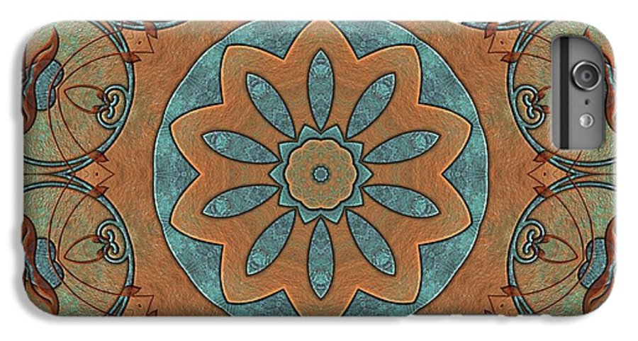 Copper Patina Kaleidoscope - Phone Case