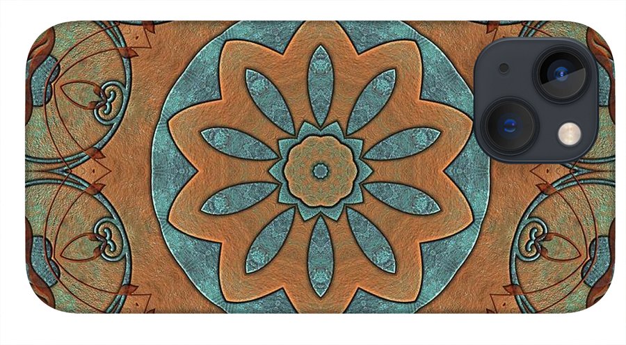 Copper Patina Kaleidoscope - Phone Case