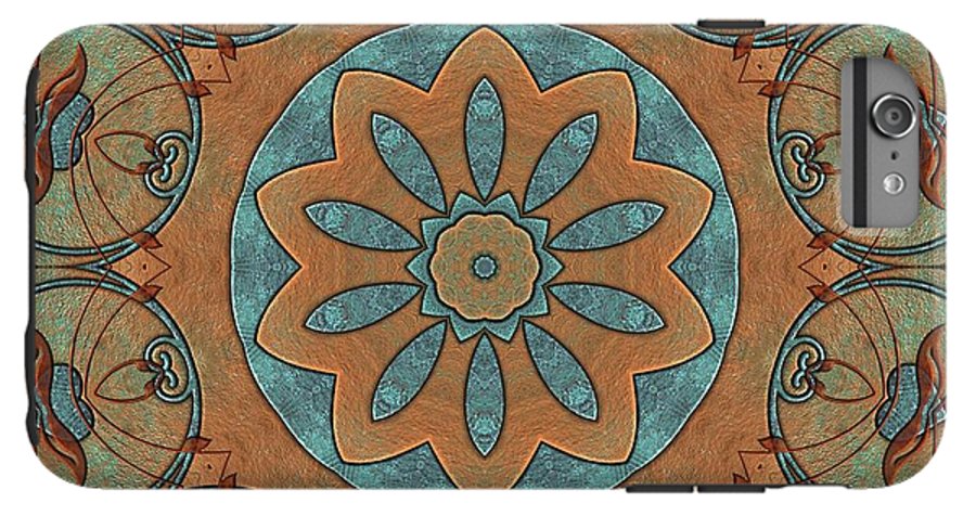Copper Patina Kaleidoscope - Phone Case