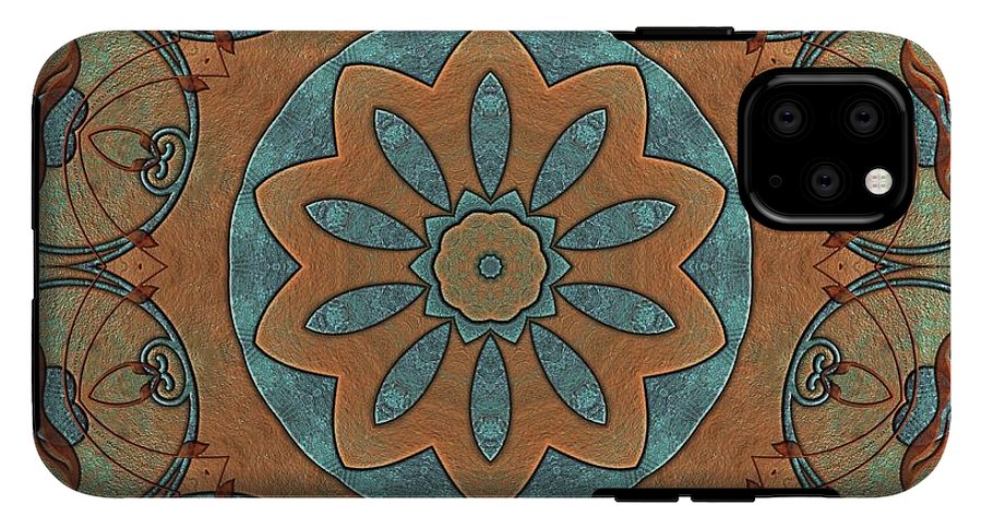 Copper Patina Kaleidoscope - Phone Case