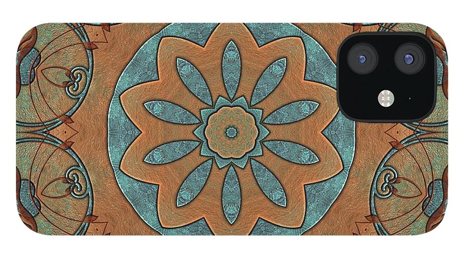 Copper Patina Kaleidoscope - Phone Case