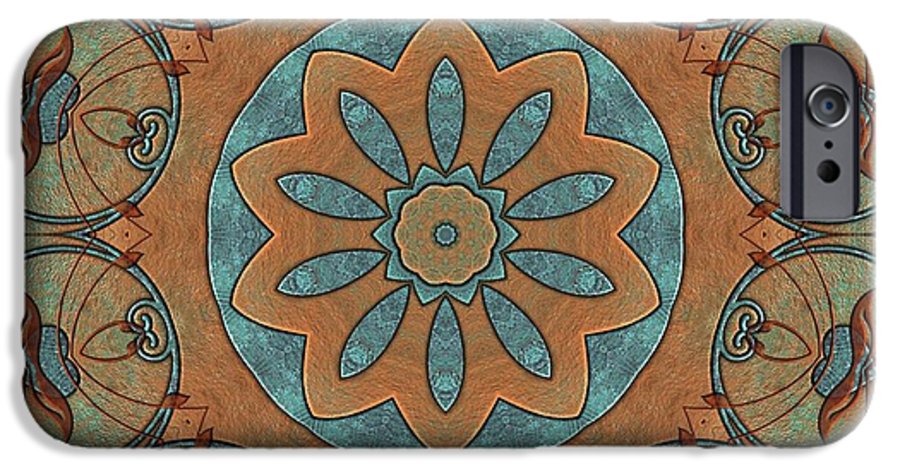 Copper Patina Kaleidoscope - Phone Case