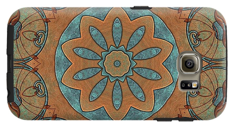 Copper Patina Kaleidoscope - Phone Case