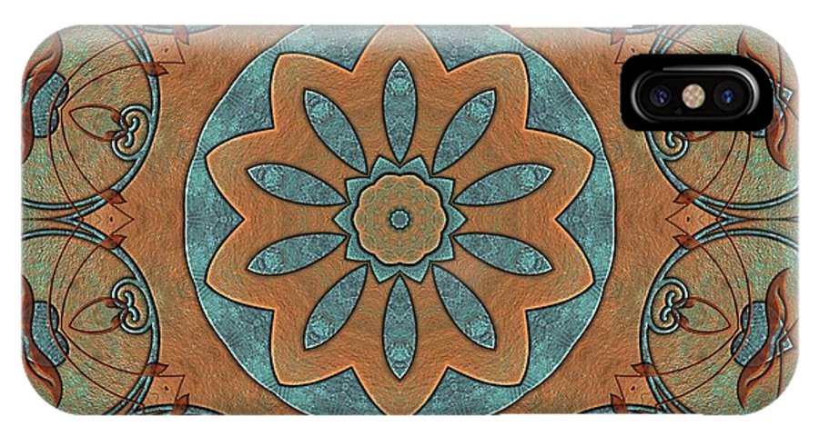 Copper Patina Kaleidoscope - Phone Case