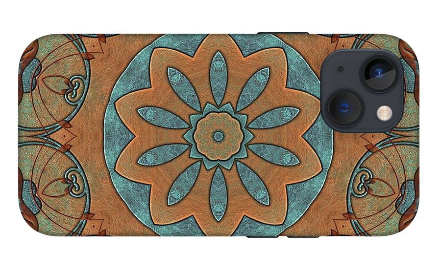 Copper Patina Kaleidoscope - Phone Case