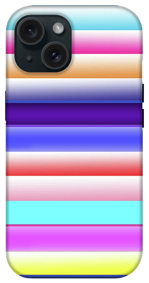 Cotton Candy Stripes - Phone Case