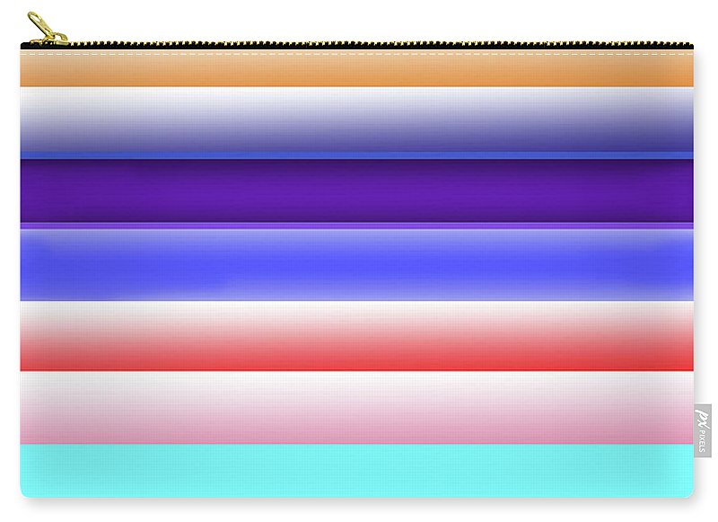 Cotton Candy Stripes - Carry-All Pouch