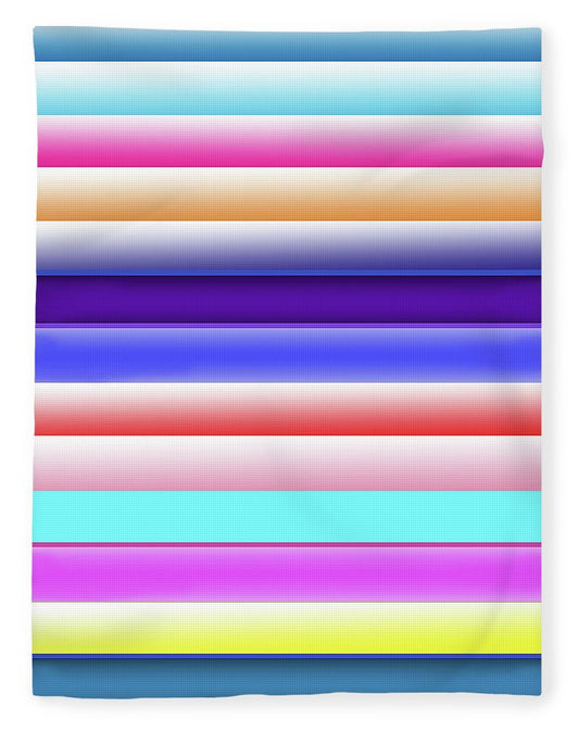 Cotton Candy Stripes - Blanket