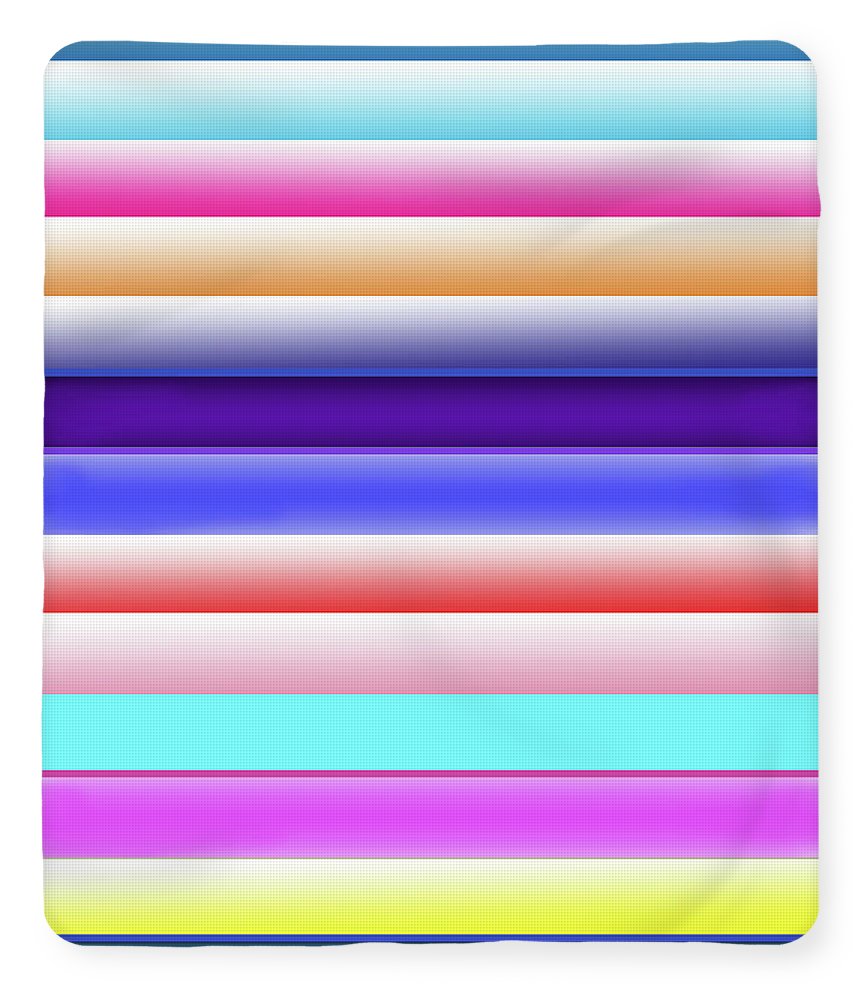 Cotton Candy Stripes - Blanket